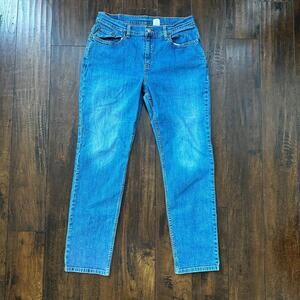 Vintage Levis 510 Jeans Womens 14 Blue Slim Fit Y2K Lower Rise Boyfriend 30x29